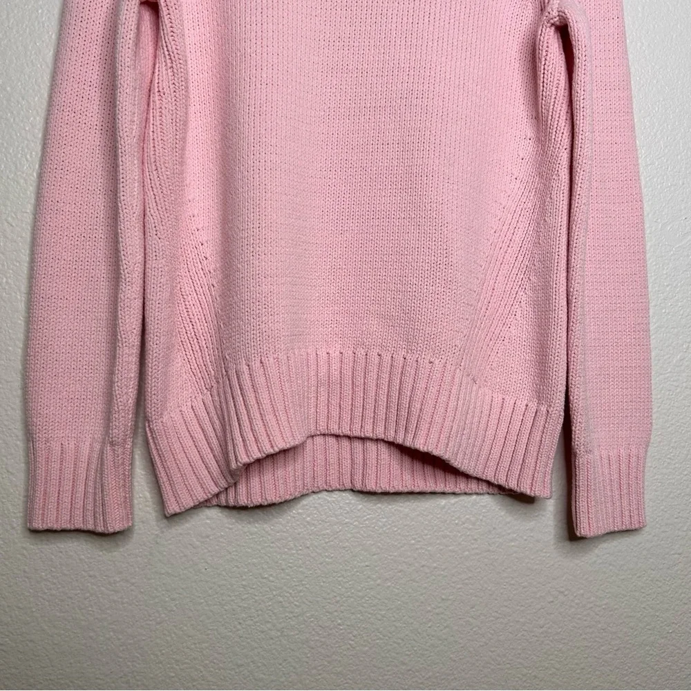 NWT J. Crew 1988 rollneck sweater pink small